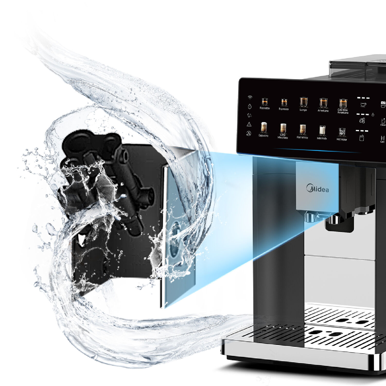 Cafetera Midea Mc-fa250dbk / 1.8 Litros / 1725 W image number 3.0